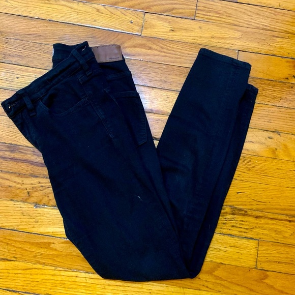 Madewell Denim - Madewell Roadtripper Black Jeans